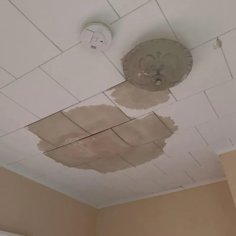 Ceiling Water Damage Repair in Kingston, RI