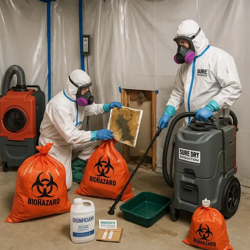 Contaminated Water Handling Protocols process in Kingston, RI