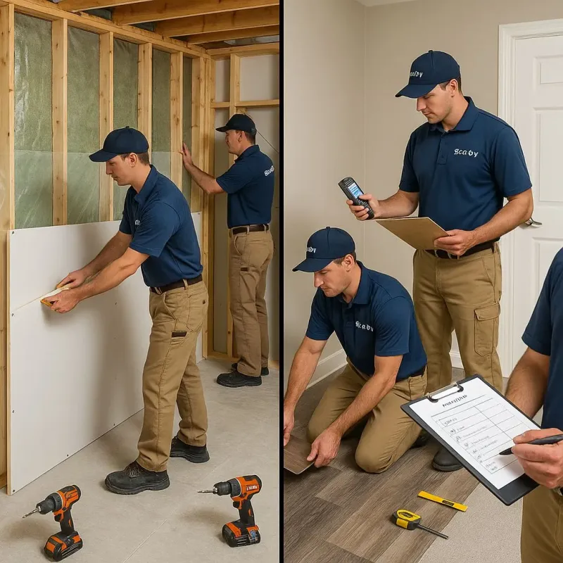 Repairs and Reconstruction process in Kingston, RI